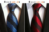 68 Colors NEW 8cm Tie for Man  Tie Luxury Striped Flower Business Neck Tie Suit Cravat Wedding Party Necktie Men Gift