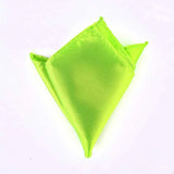 Satin Handkerchief For Men Candy Color Mens Suits Pocket Square Business Chest Towel Hanky Suit Napkin Solid  Sale