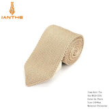 Fashion Slim Neck Tie Wedding Knitt Necktie for Men Skinny Knit Ties Man Gravata Candy Color Navy Narrow Knitted Slim Neckties