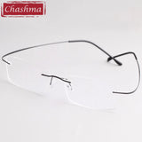 Titanium Eyewear armacao para oculos de grau Frameless Titanium Alloy Eye Glasses Frame Optical Glasses Frames for Women and Men
