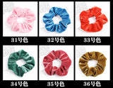 Velvet Scrunchie Women Girls Elastic Hair Rubber Bands Accessories Gum For Women Tie Hair Ring Rope Ponytail Holder Headdress