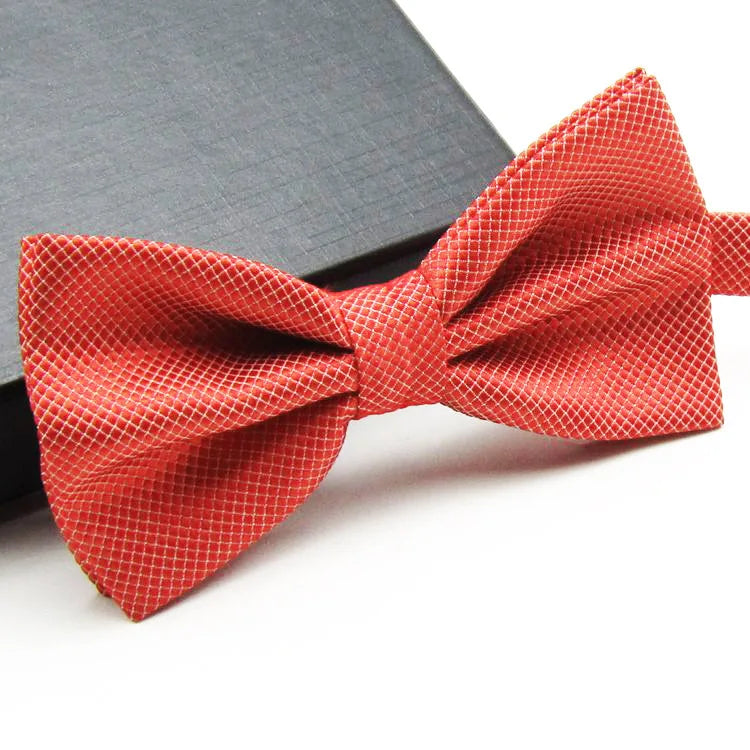 Mens Adult Bowtie Classic Fashion Wedding Party Formal Satin gift Plaids Multicolor Adjust Neck Bow tie Gravata New Clip-On