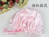 100% Mulberry Silk Nightcap Hair Styling Pure Silk Sleeping Hat Free Shipping