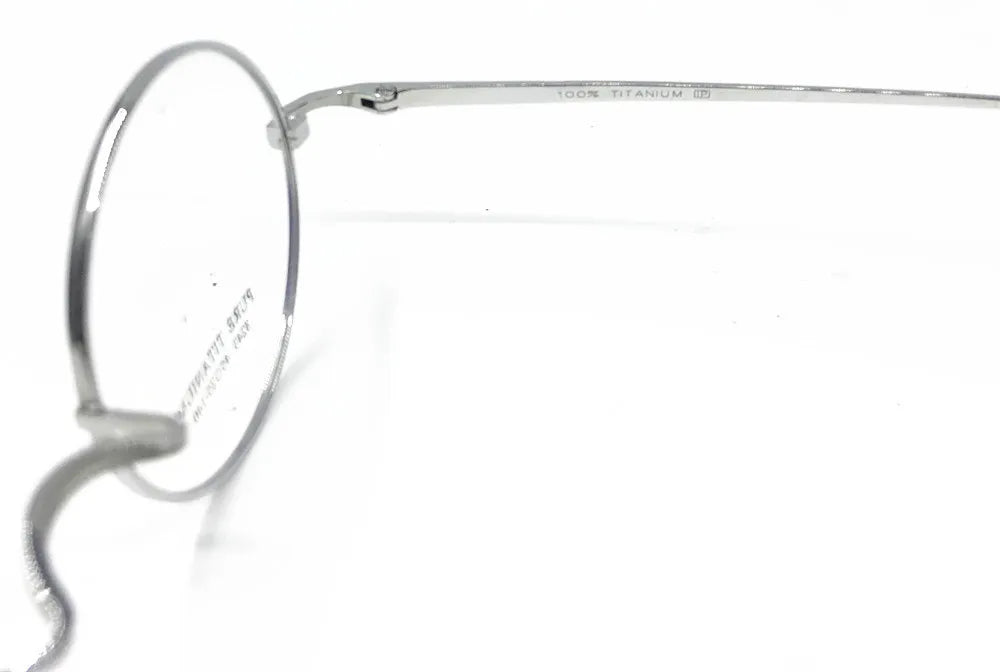Pure Titanium Vintage 45mm Small Round Eyeglass Frames Full Rim Rx able Glasses