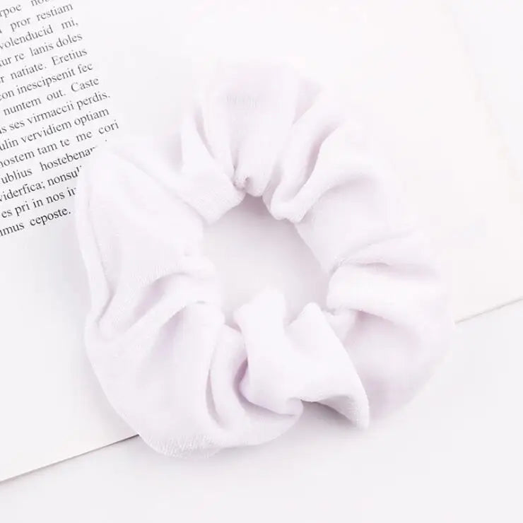 Velvet Scrunchie Women Girls Elastic Hair Rubber Bands Accessories Gum For Women Tie Hair Ring Rope Ponytail Holder Headdress