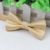 Children Polyester Bowtie Classic Solid Color Butterfly Wedding Party Necktie Kid Suit Tuxedo Dicky Pet Bow Tie