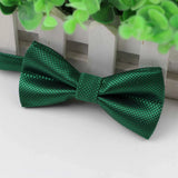 Children Polyester Bowtie Classic Solid Color Butterfly Wedding Party Necktie Kid Suit Tuxedo Dicky Pet Bow Tie