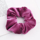 Velvet Scrunchie Women Girls Elastic Hair Rubber Bands Accessories Gum For Women Tie Hair Ring Rope Ponytail Holder Headdress