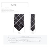 20 Style Formal Ties Business Vestidos Wedding Classic Men's Tie Stripe Grid 8cm Corbatas Dress Fashion Accessories Men Necktie