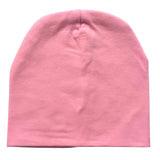 Cotton Newborn Baby Hat Girl Boy Cap Newborn 0-2Years Kids Beanie Candy Color White Black Cotton Casual Nightcap Children Cap