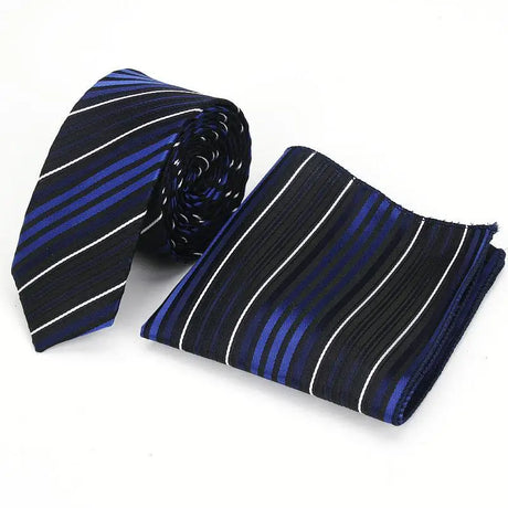 Brand New Men's Classic Plaid Ties For Men Necktie Suits Wedding Neck Tie For Business Cravats 5cm Pocket square Necktie sets