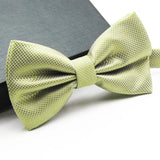 Mens Adult Bowtie Classic Fashion Wedding Party Formal Satin gift Plaids Multicolor Adjust Neck Bow tie Gravata New Clip-On