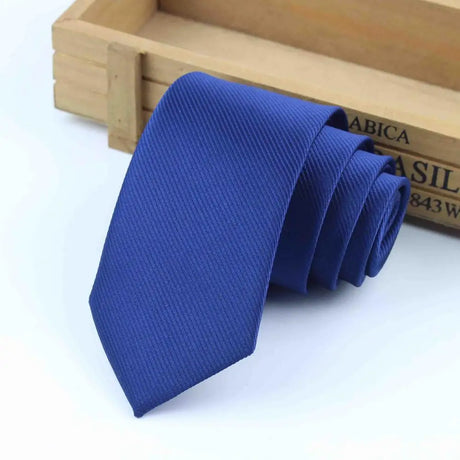 Formal Skinny Size Necktie 2.5inch Groom Gentleman Narrow Ties Men Wedding Party Polyester Gravata 6cm Width