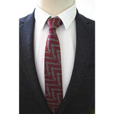 JEMYGINS Original High Quality Cotton 2.4'' Skinny Plaid Solid Cashmere Tie Wool Men Neck Tie For Youth Working Meeting