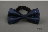 RBOCOTT Men's Bow Tie Gold Paisley Bowtie Business Wedding Bowknot Dot Blue And Black Bow Ties For Groom Party Accessories