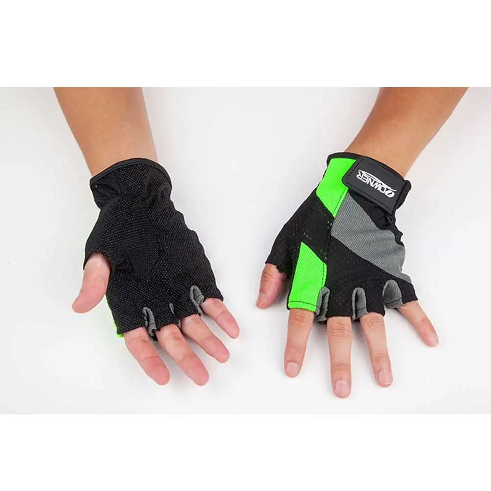 Owner Fishing Gloves Fingerless Men Outdoor Anti-Slip Sport Fishing Gloves mesh-backed fingerless gloves Jigging gloves