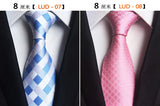 68 Colors NEW 8cm Tie for Man  Tie Luxury Striped Flower Business Neck Tie Suit Cravat Wedding Party Necktie Men Gift