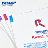 YAMA Ribbon Color Chart Card Grosgrain Satin Sheer Organza PlaidGold Silver Granulated Twill Taffeta Stitch Gringe Ribbons