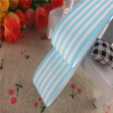 10 yards 1'' 25mm stripe printed grosgrain ribbons cartoon ribbon handmade hair bows YM16100785