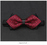 Men Bowtie Newest Butterfly Knot Mens Accessories Luxurious Bow Tie Black Cravat Formal Commercial Suit Wedding Ceremony Ties