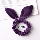 Velvet Scrunchie Women Girls Elastic Hair Rubber Bands Accessories Gum For Women Tie Hair Ring Rope Ponytail Holder Headdress