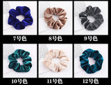 Velvet Scrunchie Women Girls Elastic Hair Rubber Bands Accessories Gum For Women Tie Hair Ring Rope Ponytail Holder Headdress