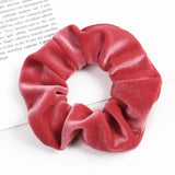 Velvet Scrunchie Women Girls Elastic Hair Rubber Bands Accessories Gum For Women Tie Hair Ring Rope Ponytail Holder Headdress
