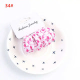 6PCS/Sett Cute Girls Elastic Hair Bands Scrunchies Ponytail Holder Rubber Bands Hair Ties Sweet Kids Hair Rope Hair Accessories