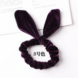Velvet Scrunchie Women Girls Elastic Hair Rubber Bands Accessories Gum For Women Tie Hair Ring Rope Ponytail Holder Headdress