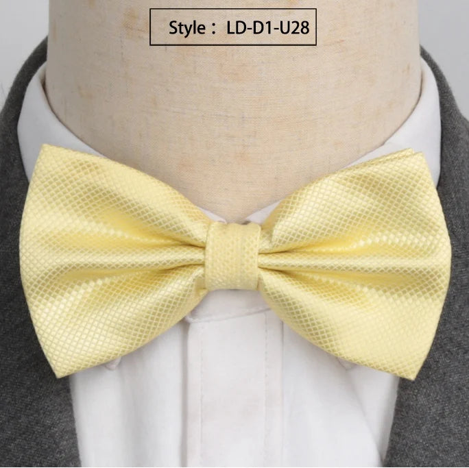 XGVOKH Men Ties Fashion Butterfly Party Wedding Bow Tie for Boys Girls Candy Solid Color Bowknot Wholesale Accessories Bowtie