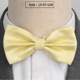 XGVOKH Men Ties Fashion Butterfly Party Wedding Bow Tie for Boys Girls Candy Solid Color Bowknot Wholesale Accessories Bowtie