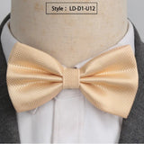 XGVOKH Men Ties Fashion Butterfly Party Wedding Bow Tie for Boys Girls Candy Solid Color Bowknot Wholesale Accessories Bowtie
