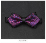 Men Bowtie Newest Butterfly Knot Mens Accessories Luxurious Bow Tie Black Cravat Formal Commercial Suit Wedding Ceremony Ties