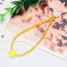 Korean Fashion Elastic Hair Bands DIY Flower Hairband Round Hoop Cute Ribbon Ball Scrunchies 100Pcs/Lot Girls Hair Accessories