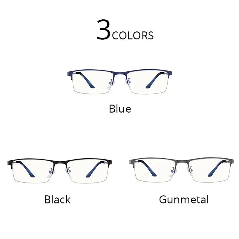 Men's Blue Light Blocking Glasses for Computer Eyeglasses Blaulicht Gaming Protection Blue Ray Goggles Anti Radiation Antiglare
