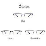 Men's Blue Light Blocking Glasses for Computer Eyeglasses Blaulicht Gaming Protection Blue Ray Goggles Anti Radiation Antiglare