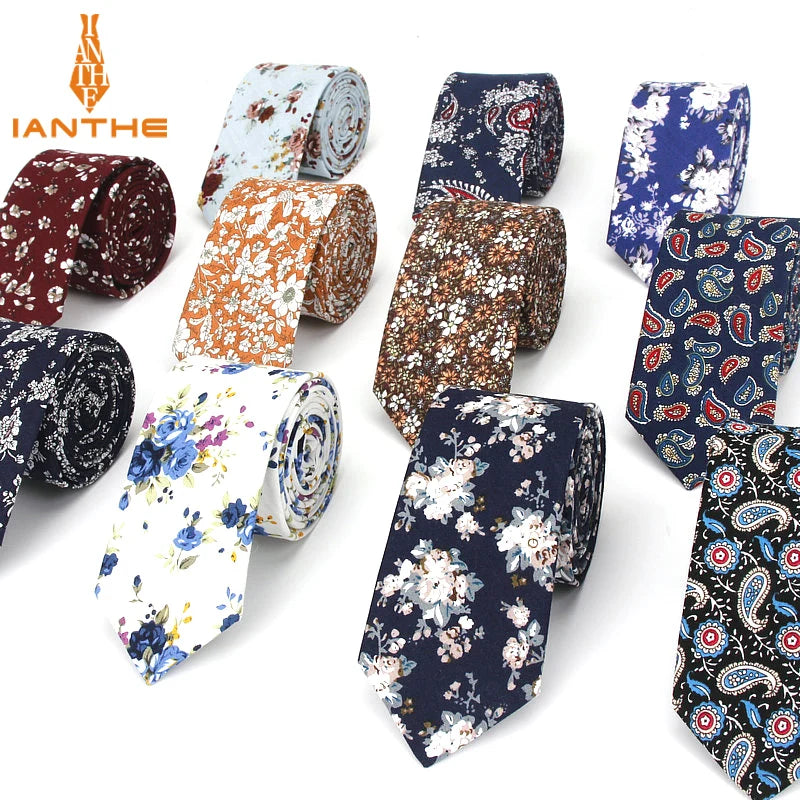 Luxury Men's Anchor Woven Pattern Ties for Men's Slim Neckties Polyester Jacquard Skinny Neck Tie Wedding Corbata Gravata Ties