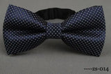 RBOCOTT Men's Bow Tie Gold Paisley Bowtie Business Wedding Bowknot Dot Blue And Black Bow Ties For Groom Party Accessories