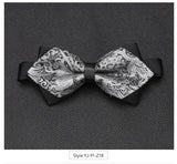 Men Bowtie Newest Butterfly Knot Mens Accessories Luxurious Bow Tie Black Cravat Formal Commercial Suit Wedding Ceremony Ties