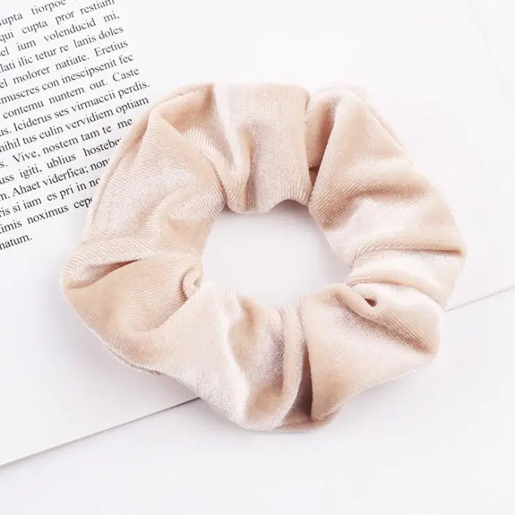 Velvet Scrunchie Women Girls Elastic Hair Rubber Bands Accessories Gum For Women Tie Hair Ring Rope Ponytail Holder Headdress