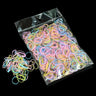 YWHUANSEN About 1000pcs/bag (small package) New Child Baby TPU Hair Holders Rubber Band Elastics Girl's Tie Gum Hair Accessories