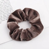 Velvet Scrunchie Women Girls Elastic Hair Rubber Bands Accessories Gum For Women Tie Hair Ring Rope Ponytail Holder Headdress