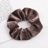 Velvet Scrunchie Women Girls Elastic Hair Rubber Bands Accessories Gum For Women Tie Hair Ring Rope Ponytail Holder Headdress