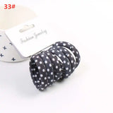 6PCS/Sett Cute Girls Elastic Hair Bands Scrunchies Ponytail Holder Rubber Bands Hair Ties Sweet Kids Hair Rope Hair Accessories