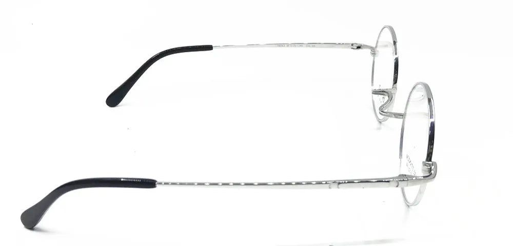 Pure Titanium Vintage 45mm Small Round Eyeglass Frames Full Rim Rx able Glasses