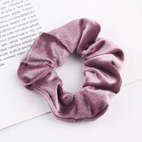 Velvet Scrunchie Women Girls Elastic Hair Rubber Bands Accessories Gum For Women Tie Hair Ring Rope Ponytail Holder Headdress