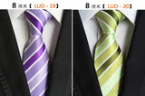 68 Colors NEW 8cm Tie for Man  Tie Luxury Striped Flower Business Neck Tie Suit Cravat Wedding Party Necktie Men Gift