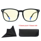 Blue Light Blocking Reading Glasses Women Stylish Square Readers Men UV Protection Magnifying Glasses Anti Glare 0 Degree