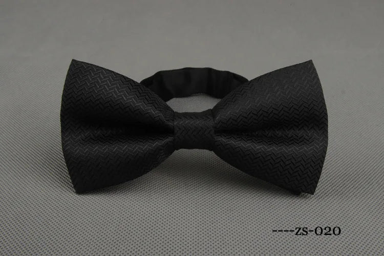 RBOCOTT Men's Bow Tie Gold Paisley Bowtie Business Wedding Bowknot Dot Blue And Black Bow Ties For Groom Party Accessories