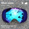 Sunny Cloudy Lens for ski goggles GOG-201 anti-fog UV400 large spherical ski glasses snow goggles eyewear lenses(Only Lens)